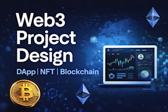 design your web3 project, dapp, or blockchain startup idea
