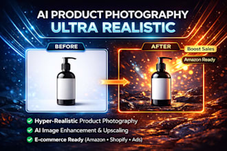 do custom ai graphic design, image editing and ai drawing illustration