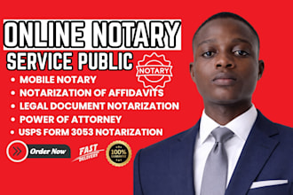 professional online notary service