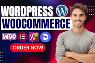 build, customize, fix or redesign woocommerce wordpress store with SEO and speed