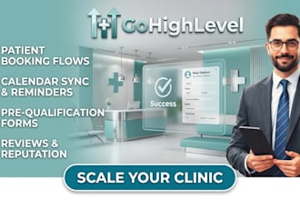 fix medical patient booking funnel gohighlevel, med spa ghl crm sales automation