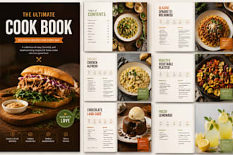 write quality cookbook recipe book, cookbook design, cookbook formatting
