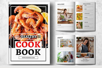 do cookbook writing, recipe book writing, cookbook design, cookbook formatting