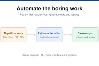 build python automation to save you hours of manual work