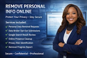 remove your personal information from the internet for privacy security