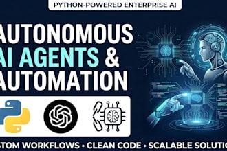 build custom ai agents and automation scripts in python