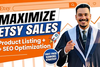 seo optimized etsy listings to rank and increase sales