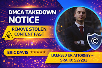 file dmca takedown, copyright removal, and infringement notices