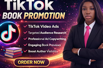 do tiktok video ads book promotion tik tok ads promotional video ads on booktok