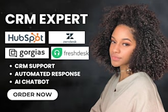 setup zendesk gorgias hubspot freshdesk pipedrive intercom CRM ai for shopify