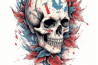 design a modern and minimalist tattoo design