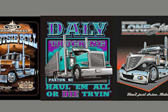 monster truck rat fick aggressive truck wrap vector car design