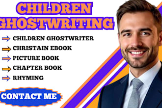 ghostwrite children book kids story picture book ebook chapter book rhyming