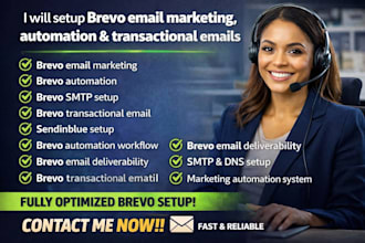 setup brevo email marketing  brevo automation brevo SMTP  brevo transact
