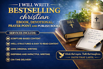write bestselling christian ebook, devotional