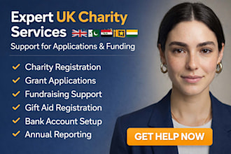 be your UK charity consultant for grants and compliance