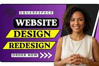 design or redesign squarespace website as a squarespace expert