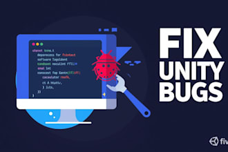 debug and fix bugs, errors, and crashes in your unity game