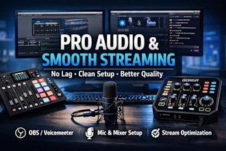 setup rodecaster pro ii for clean audio on obs for streamers