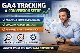 track analyze and automate your campaigns ga4 reporting dashboards conversions