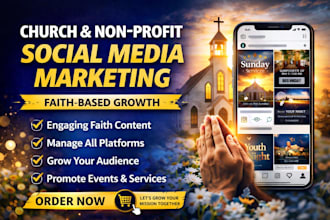 be your church non profit social media marketing manager