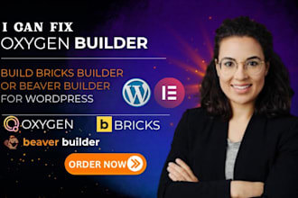 fix oxygen builder build bricks customize beaver builder on wordpress website