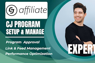 setup and optimize your cj affiliate program