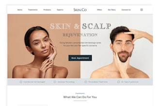 design medical spa website aesthetics botox chiropractor  med spa website