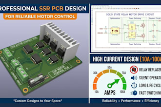 design ssr pcb for reliable motor control and replace mechanical relay circuits