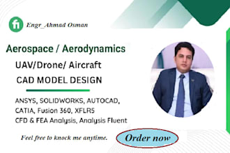 design cad, uav, vtol, aircraft, aerospace, aerodynamics and aeronautical