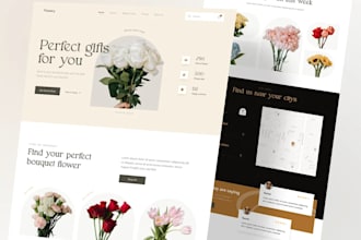 high converting shopify websites for flower shops and floral brands