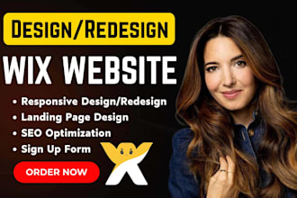 design wix website wix website redesign wix website design