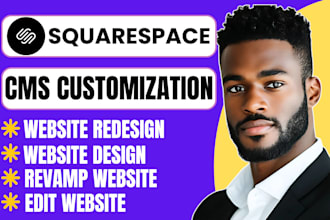 redesign squarespace website design squarespace fix squarespace website design