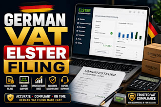 do german vat filing elster umsatzsteuer vat return