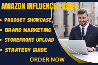create amazon influencer and tiktok influencer videos for brands