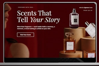 make luxury perfume shopify store fragrance shop perfume website cologne store