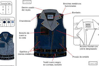 design fashion tech pack clothing techpack flats sketch for production