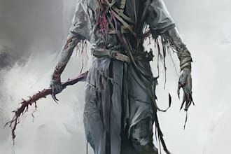 horror and fantasy horror character