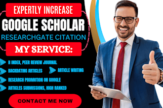 cite medical research articles on google scholar, increase or backdate citations