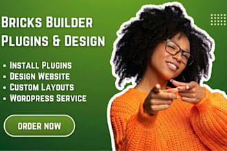 install bricks builder plugins, design wordpress website with bricks builder