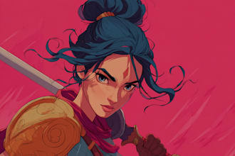 do a charcter of comic or design your comic character