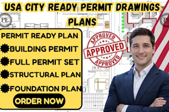 tx,ca,nc,mi,oh,full permit set,building permit,foundation plan,structural plan