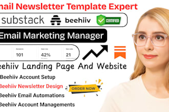 do substack beehiiv newsletter, beehiiv landing page beehiiv newsletter template