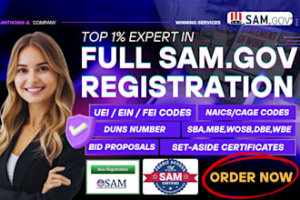 do sam gov registration, sba, dbe, mbe, cage code and uei registration