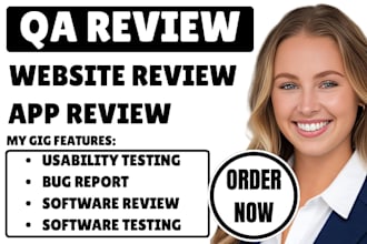 do usability testing bug report software review QA review software testing
