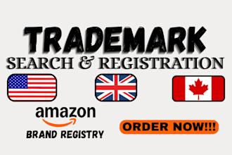 do trademark search and trademark registration USA, UK