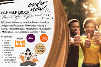 write self help mental health nutrition wellness ebook guide journal workbook