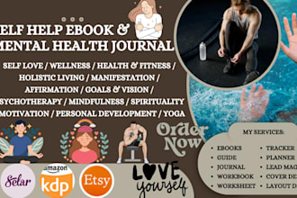 write self help mental health nutrition wellness ebook guide journal workbook