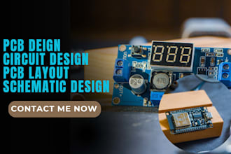 do pcb design circuit schematic pcb layout schematic design pcb designer