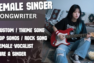 be your english and chinese singer anime singer game song theme custom song